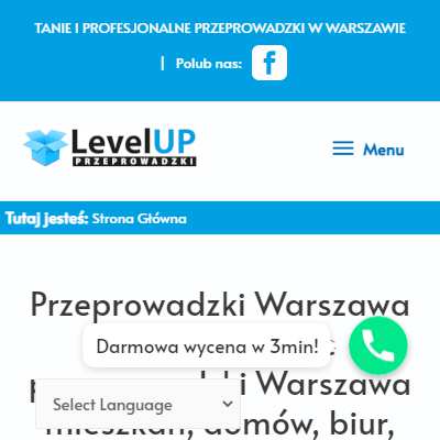 Przeprowadzki Warszawa LevelUP