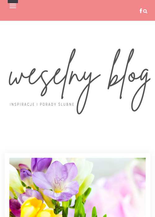 Blog wesele