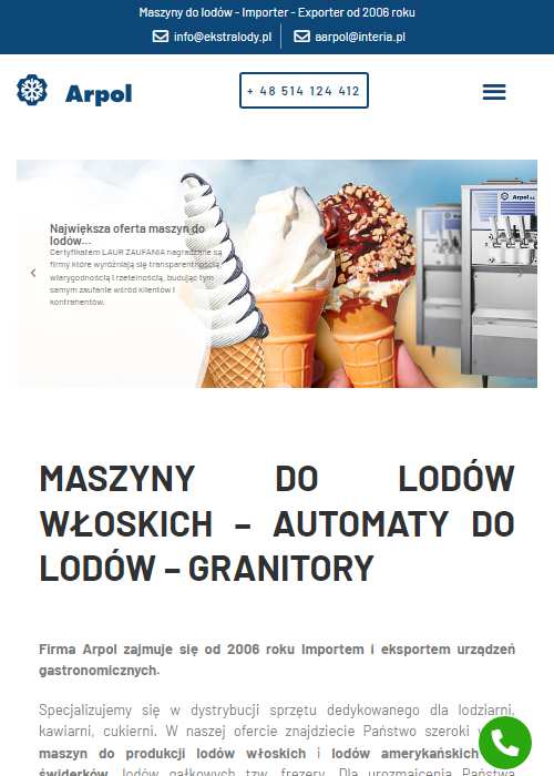 Automaty do lodów