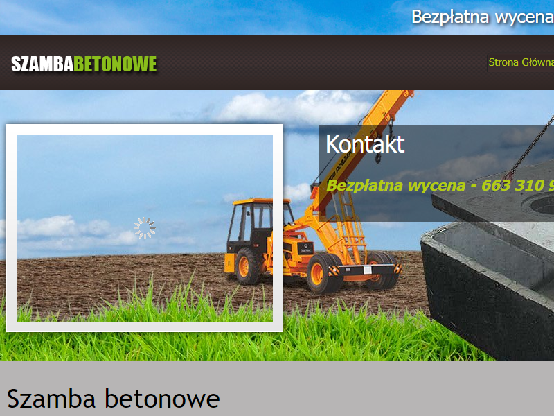 szambo betonowe z montażem